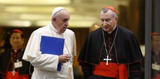 Il cardinale Parolin in Parlamento per il bassanese Secco e rassicura su salute di Papa Francesco. Poi vola a Dubai al suo posto Il segretario di Stato, il cardinale vicentino Pietro Parolin, con Papa Francesco