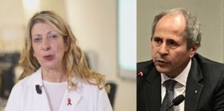 Covid, ‘caso’ Crisanti: Università Padova lo difende e fa arrabbiare la dottoressa Russo (Regione Veneto) Francesca Russo e Andrea Crisanti sfida tra scienziati