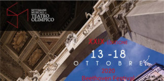 Settimane Musicali al Teatro Olimpico, il 18 ottobre concerto nella Chiesa di Santa Corona