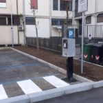 nuovo parcheggio in via Napoli