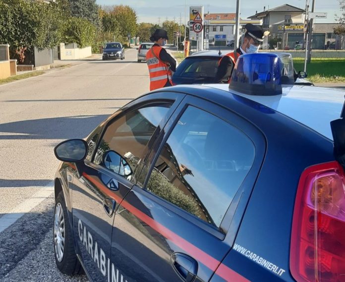 carabinieri controlli Caldogno