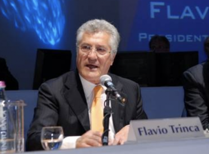 Flavio Trinca, presidente di lungo corso di Veneto Banca