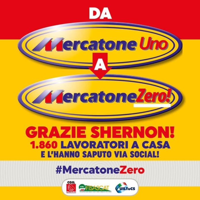 L'amara ironia dei sindacati contro Shernon holding nel 2019