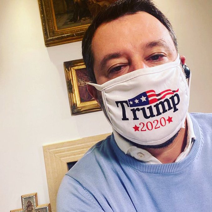 Salvini tifa per Trump