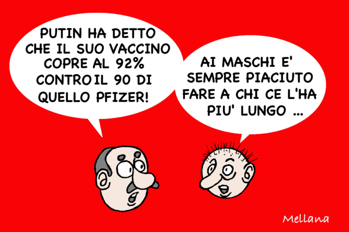 UN VACCINO VERY MACHO, di Claudio Mellana