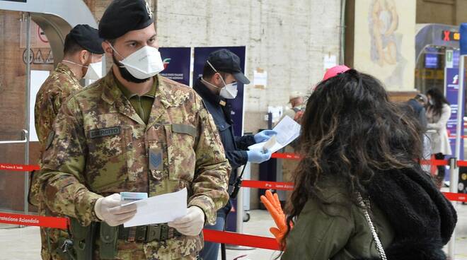 Operazione Ulss 7 Pedemontana esercito tamponi Santorso Bassano