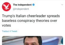 Elezioni Usa, il britannico Independent: Matteo Salvini è la “cheerleader” italiana di Trump Elezioni Usa: l'Indipendent prende in giro Salvini
