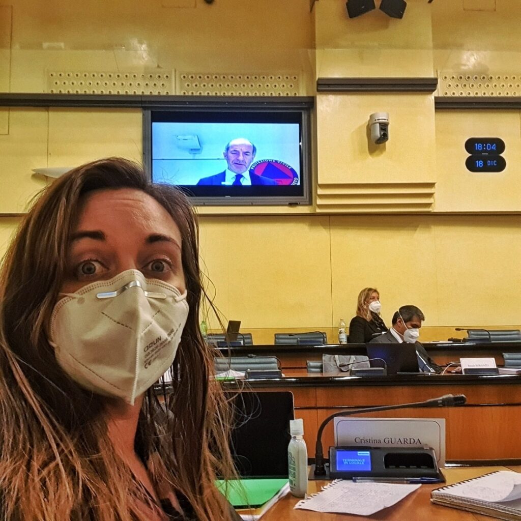 Cristina Guarda, consigliera Regionale Europa Verde