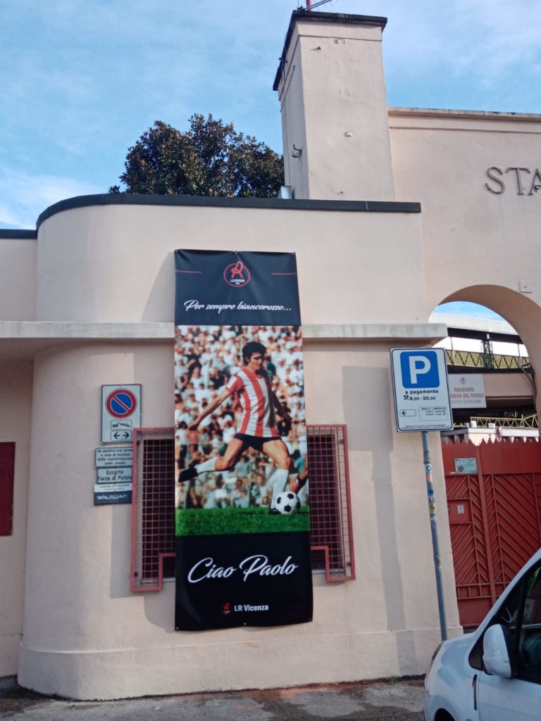 Paolo Rossi stadio Menti ricordo