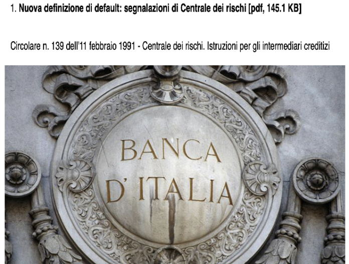Circolare del 29-12-2020 di Banca d'Italia datata 11 febbraio... 1991