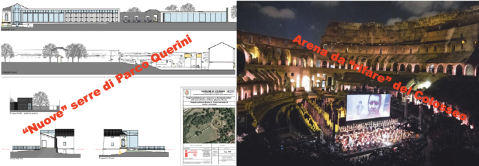 Arena del Colosseo e serre di Parco Querini da rifare?