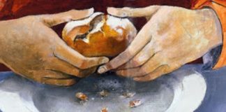 Il corpo nella pandemia, Don Matteo Losapio per Agorà, Voli/noli me tangere: la presenza del corpo in Falque Questo è il mio corpo donato per voi