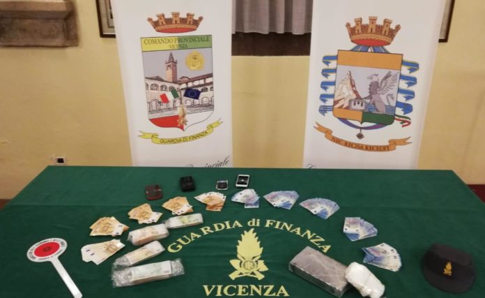 coca Montecchio Finanza sequestro