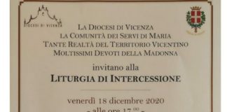 Santuario di Monte Berico, venerdì 18 dicembre alle 17 liturgia di intercessione
