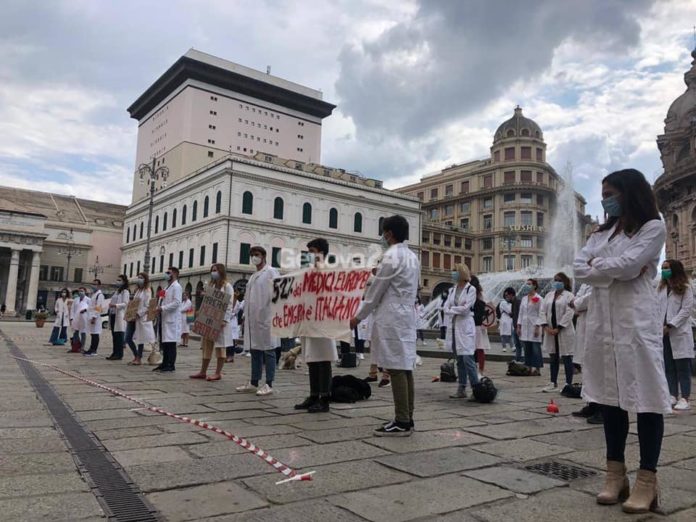 manifestazione sanità