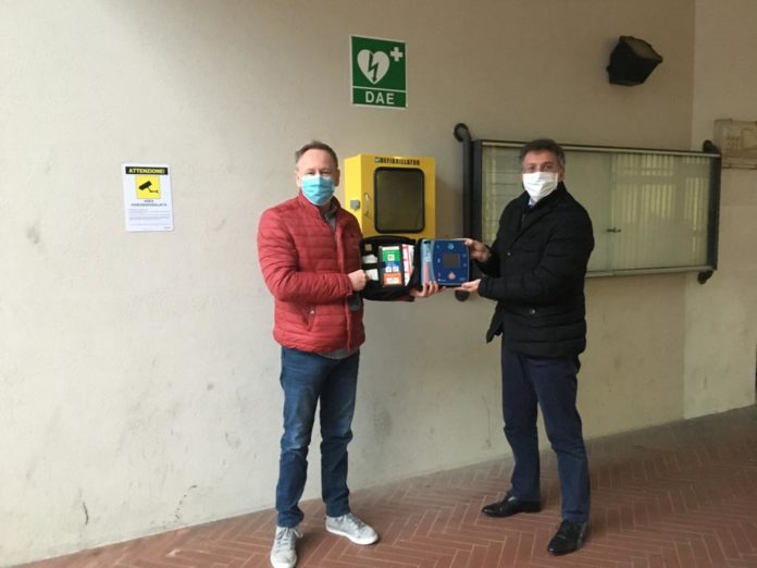 Foto defibrillatore Municipio Sovizzo