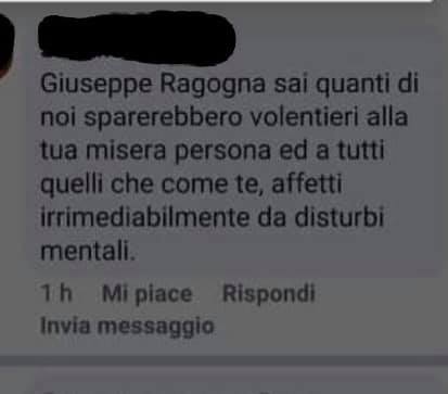 minacce a giornalista Giuseppe Ragogna