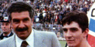 Vicenza ricorda Giussy Farina, il presidente del secondo posto in A e dei cinque miliardi per Paolo Rossi Giussy Farina e Paolo Rossi all'poca del Real Vicenza