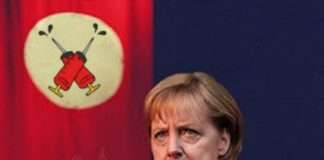 Vaccini in più per la Germania, Aduc: la bufala del premier Conte, non c’è violazione degli accordi Ue Merkel e i presunti vaccini in più della Germania (vignetta a firma Piripicchio)