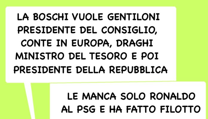 PENSARE IN GRANDE la vignetta di Claudio Mellana PENSARE IN GRANDE la vignetta di Claudio Mellana