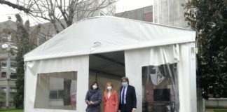 Tendostrutture per 4 istituti scolastici. Franco e Balbi: “Ulteriori spazi per il distanziamento” provincia Vicenza tensostruttura scuole Covid