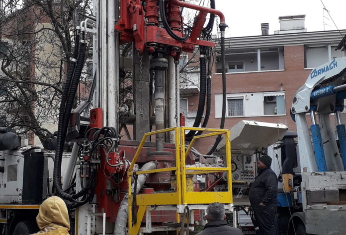 Viale Trento lavori nuova condotta idrica vicenza