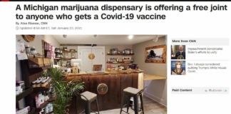 In Italia deridiamo Ciampolillo, ma… in USA parte campagna “Pot for Shots”: cannabis a chi si vaccina canne per vaccino