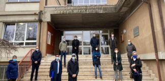 Procedono i lavori di riqualificazione alla scuola Mainardi