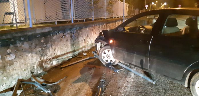 Thiene incidente per guida in stato di ebbrezza Thiene incidente per guida in stato di ebbrezza