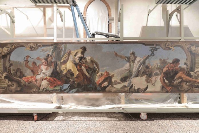 Castigo dei serpenti Tiepolo Castigo dei serpenti Tiepolo