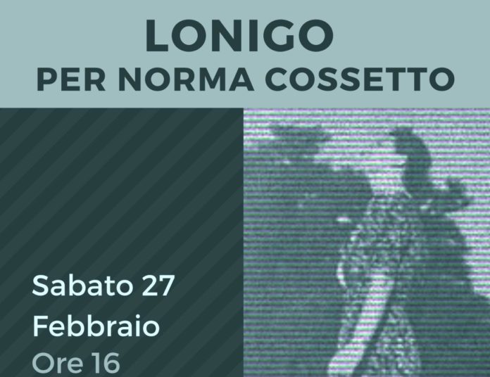 Locandina Lonigo per Norma Cossetto