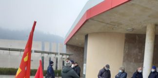 Sciopero nazionale TPL 11 novembre, Massimo D’Angelo (Usb lavoro privato): 4 ore per SVT – Società vicentina trasporti Presidio e sciopero del sindacato Usb davanti la stazione di Vicenza Svt (foto di repertorio)