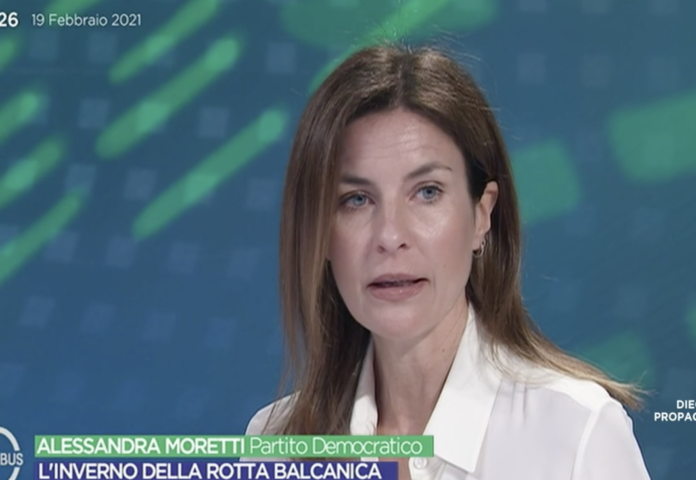 Alessandra Moretti LA7