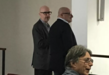 È tornato Superman per il crac Veneto Banca, magistrato Schiavon: “per pm De Bortoli e Cama è Vincenzo Consoli, Mattarella lo elevi a guida del Paese…” A sx il Gup Gianluigi Zulian "in visita" a Vicenza per "studiare" i colleghi del caso BPVi