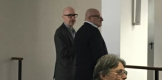 Vincenzo Consoli imputato “unico” per crac Veneto Banca, Giovanni Schiavon: per il Gup di Treviso Gianluigi Zulian è tornato Superman A sx il Gup Gianluigi Zulian "in visita" a Vicenza per "studiare" i colleghi del caso BPVi