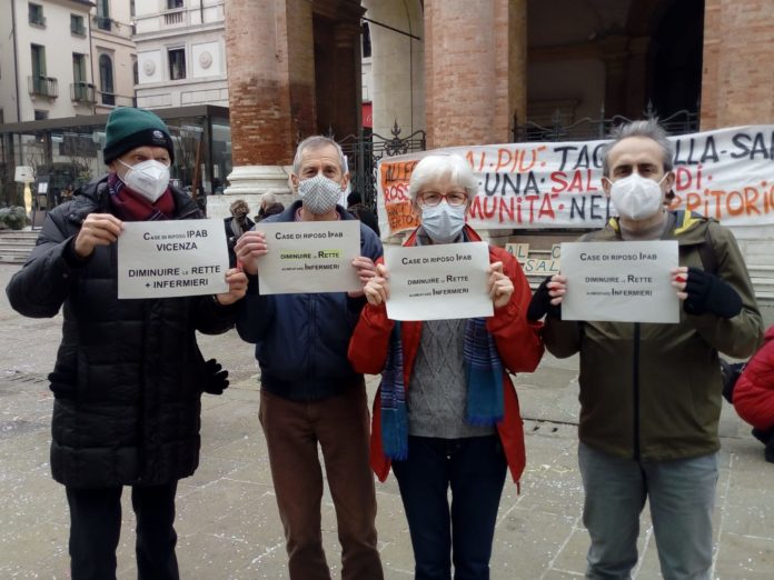 Manifestazione Sanità Vicenza