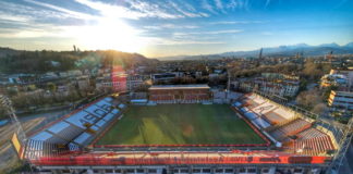 Stadio Menti, completati i lavori per l’installazione di 5600 nuove sedute