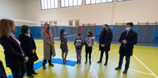 Scuola primaria Lioy, conclusi i lavori di rifacimento della pavimentazione sportiva