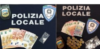 Polizia locale, due denunce per spaccio e due segnalazioni per detenzione di droga