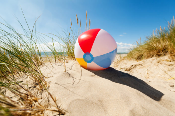 Palloni da spiaggia.