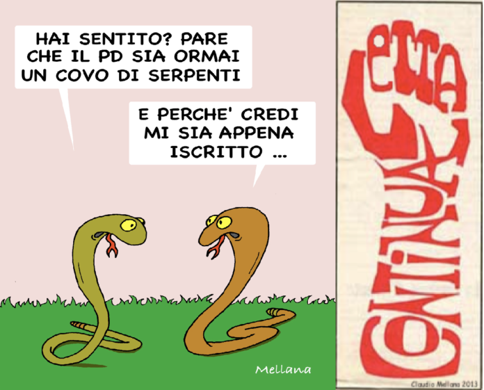 Pd covo di Serpenti, Claudio Mellana: e... Letta Continua