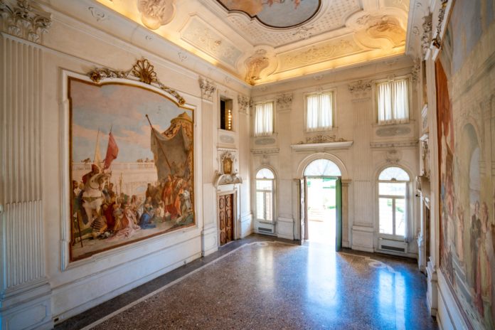 Tiepolo affreschi villa cordellina
