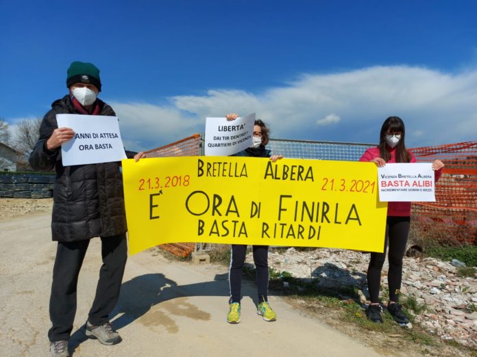 Bretella Albera: Rolando e Comitato Albera di Vicenza