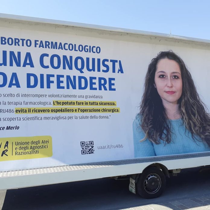 aborto camion vela Uaar Vicenza