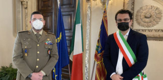 Il sindaco ha ricevuto il nuovo comandante Italiano delle infrastrutture di USASETAF