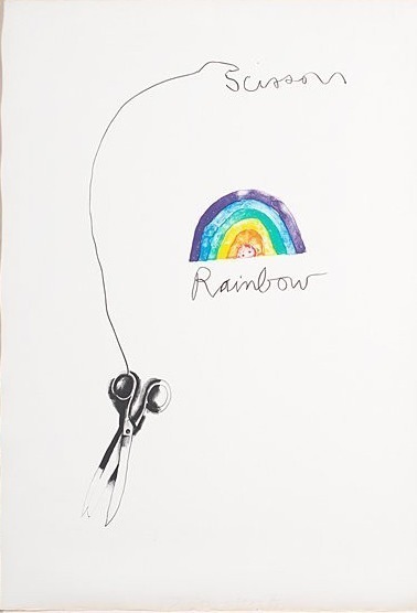 Jim Dine, Rainbow Scissors, 1969