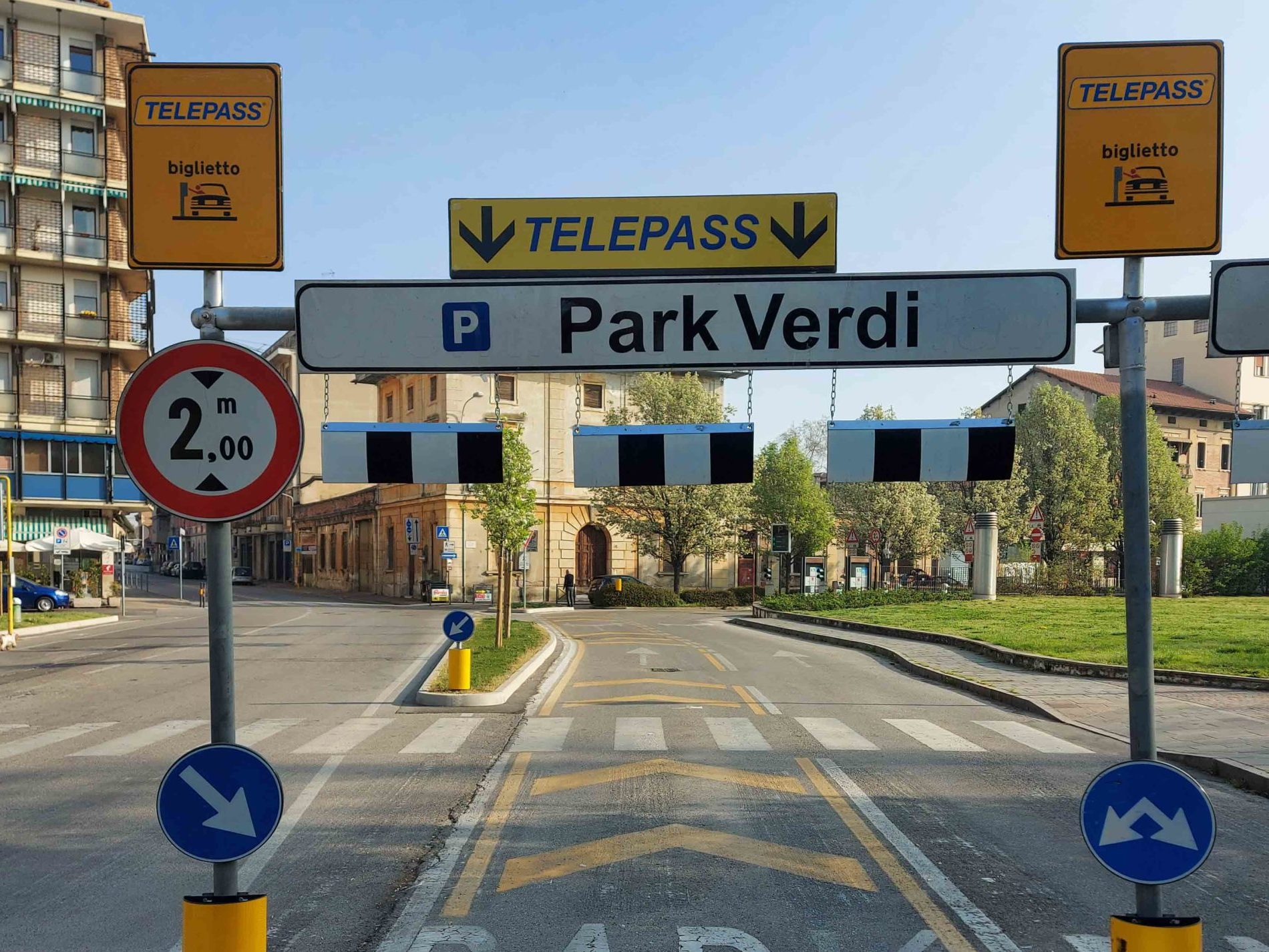 Park Verdi, attivo varco Telepass per entrare e uscire dal parcheggio senza  passare per le casse