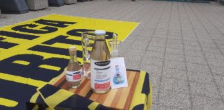 PFAS nella prima falda a Vicenza: nuove conferme e altre ombre dai cantieri TAV. Colombara: “servono trasparenza e azioni immediate” Pfas attivisti tribunale Vicenza