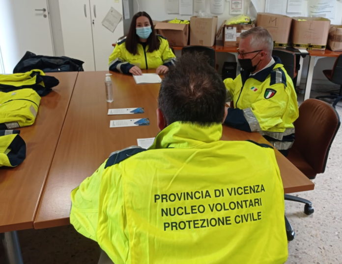 Rucco Dandrea protezione civile provincia Vicenza