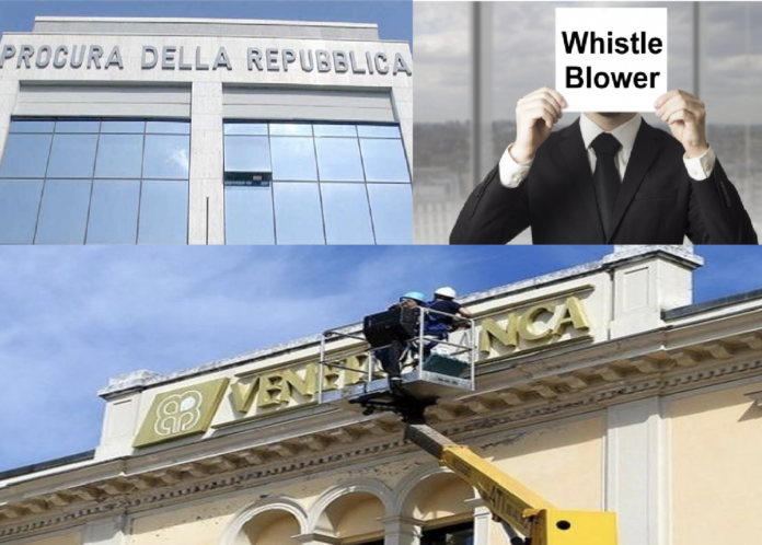 Procure e Veneto Banca, un whistle blower